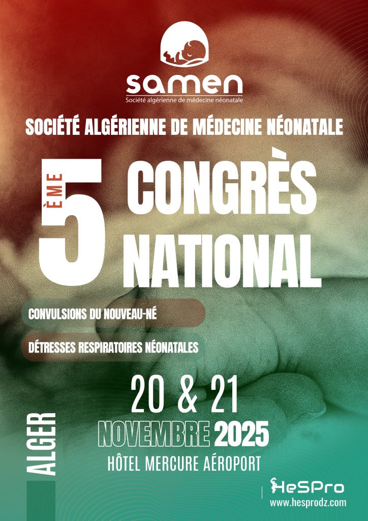 5ème Congrès National de la Société Algérienne de Médecine Néonatale